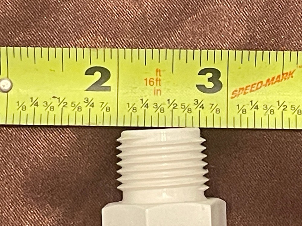 High-Flow Quick Disconnects 1/2" MNPT In-Line Coupling Body Straight Thru