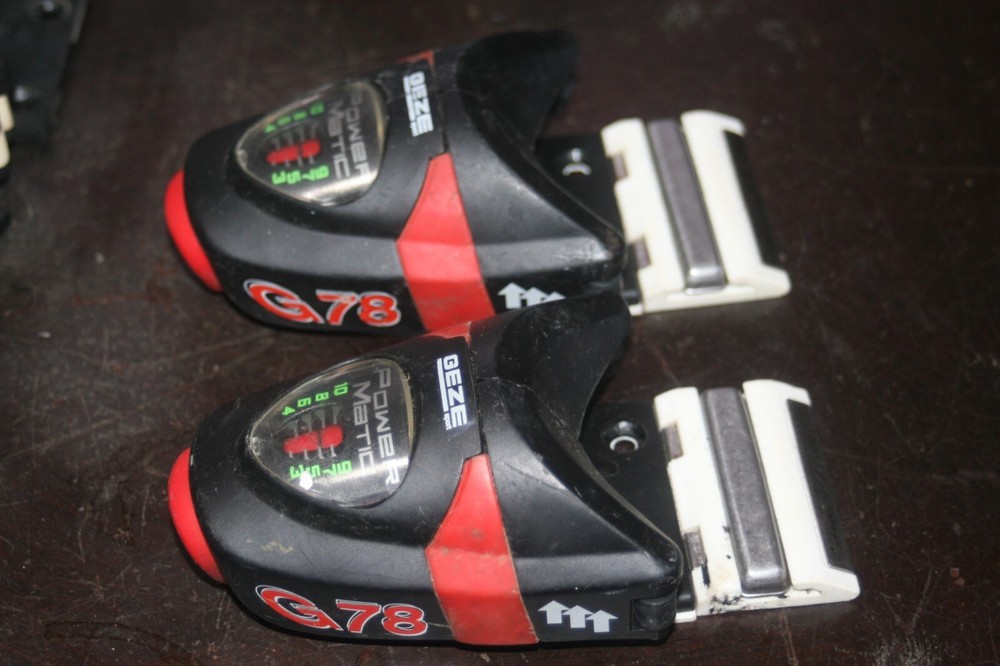 Multiple Geze Ski Bindings Toes Only