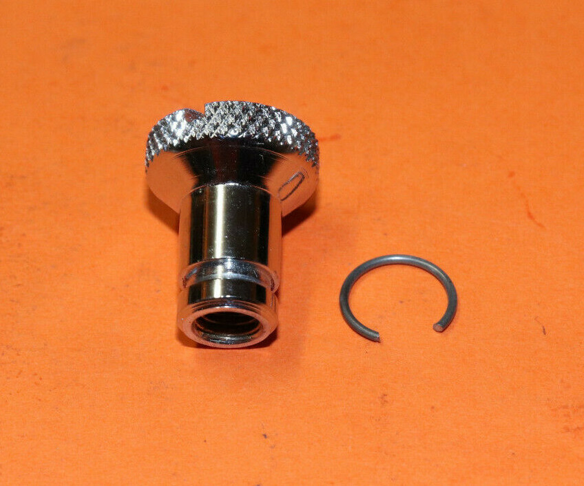 89-4310 BSA BANTAM C15 B40 SIDE PANEL TOOL BOX SECURING SCREW KNOB CHROME UK