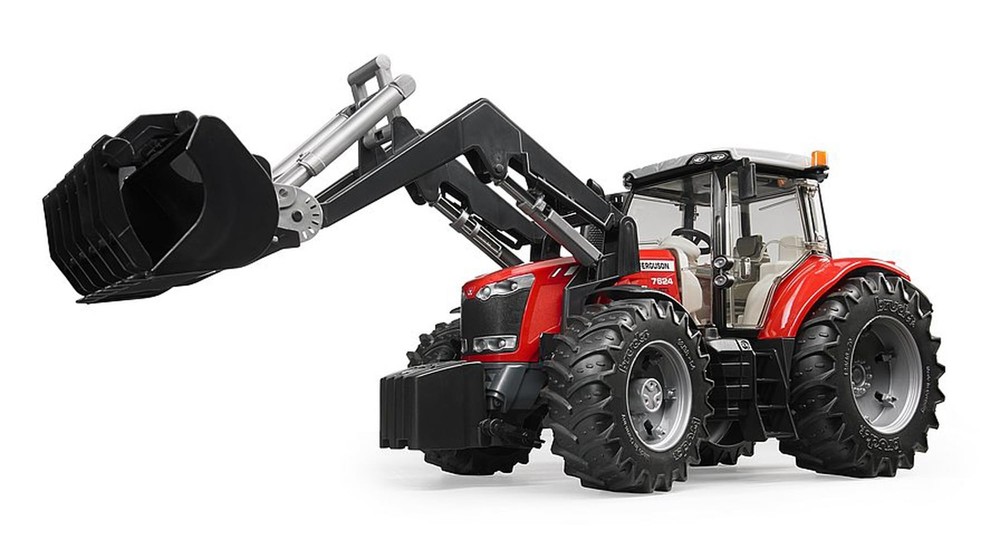 Massey Ferguson 7600 with Frontloader