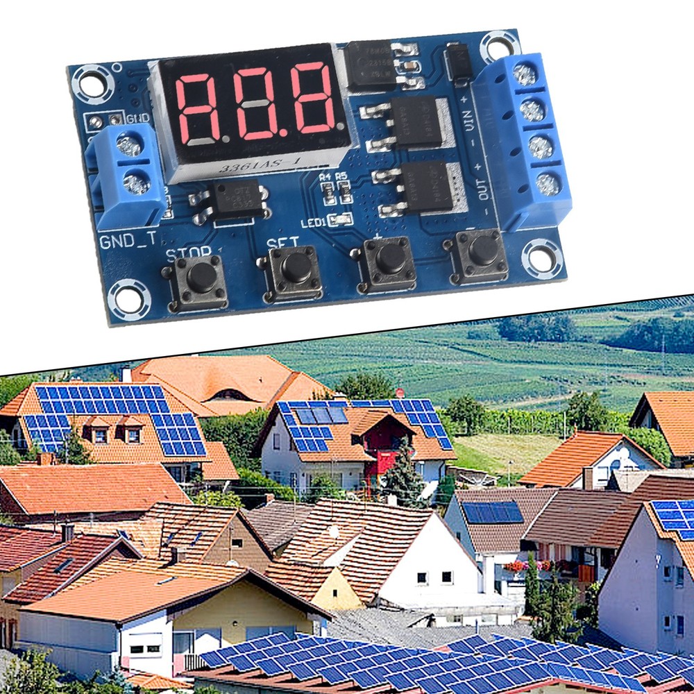 Digital Relay Delay Board MOS Module Timer Tube Control Switch Trigger DC5V 36V