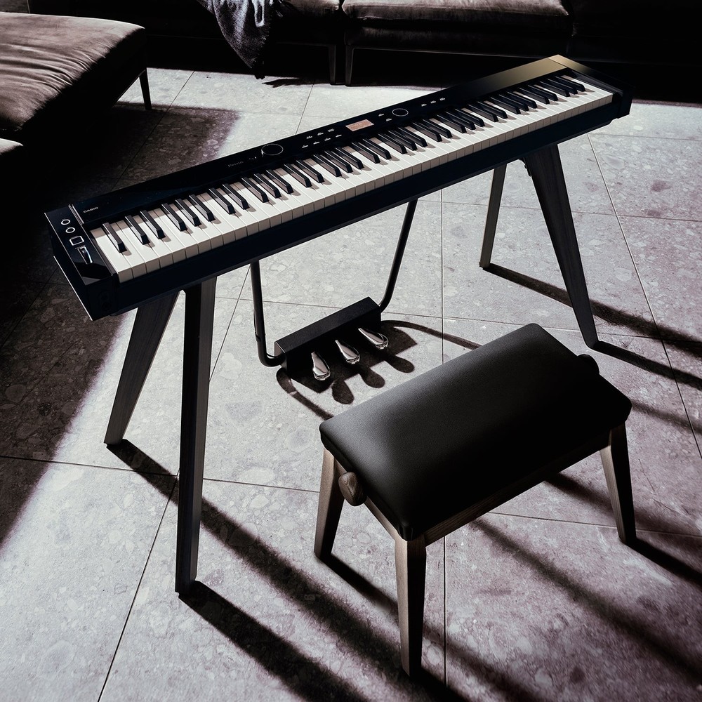 Casio PX-S7000 Digital Piano - Black Bench Bundle