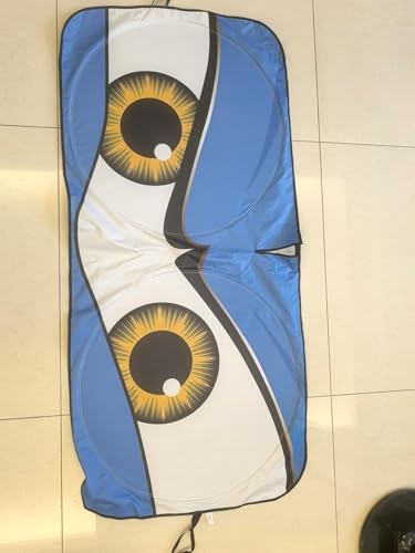 Windshield Shade, Car Sun Shade for Front Windshield () Large Blue