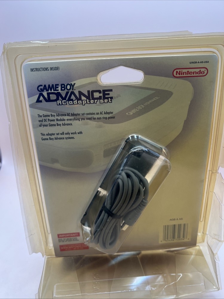 Nintendo Game Boy Advance AC Adapter Set