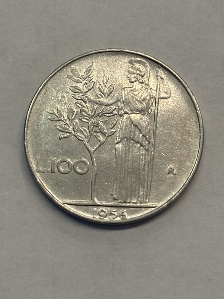 Italy 100 Lire 1956