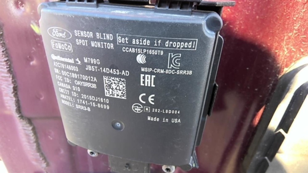 Radar Unit Rear Fits 18-23 MUSTANG 478254