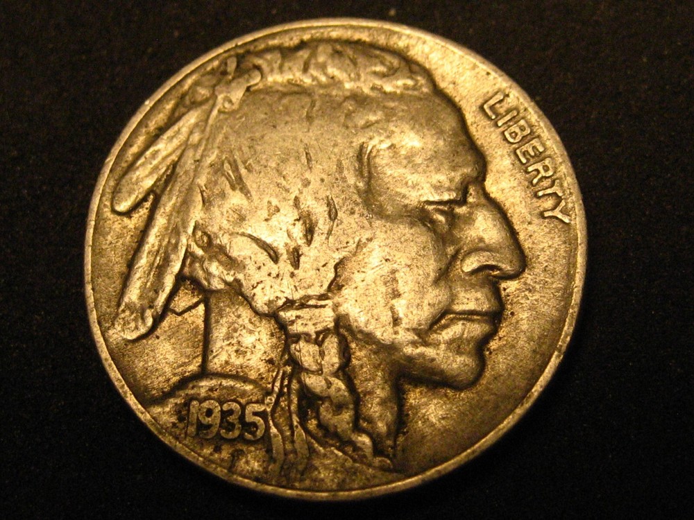 1935-P Buffalo Nickel