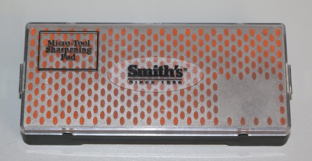 Smith's Micro-Tool Sharpening Tool - Fine Orange 750 Grit - Measures 6" x 2.5"