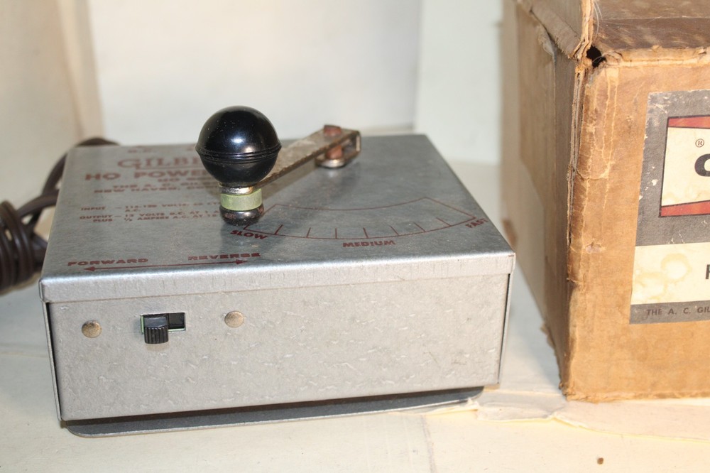 Gilbert American Flyer HO 650 Power Pack Transformer in Original Box!