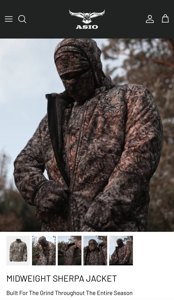 Asio Gear Mid-weight Sherpa Jacket L