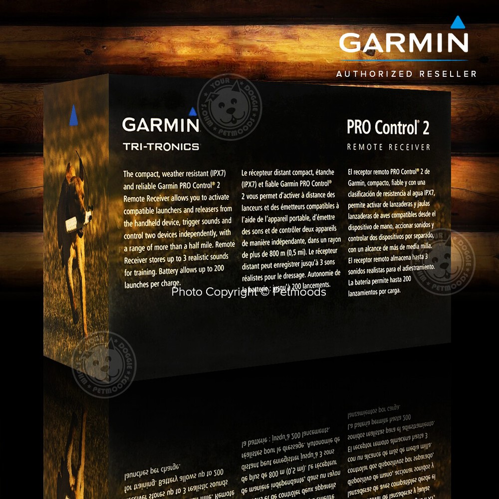 Garmin PRO Control 2 Remote Launcher System Bundle for Dog Trainers & Hunters