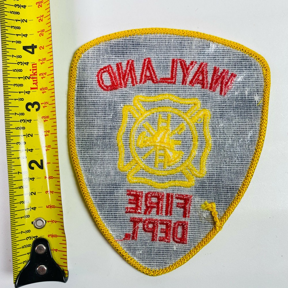 Wayland Fire Michigan MI Patch K11
