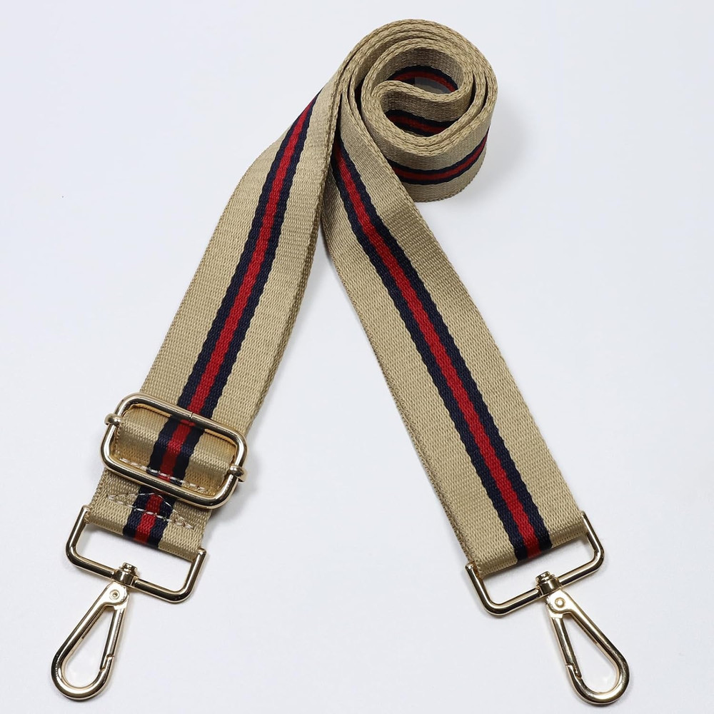 Purse Strap Replacement Crossbody Handbag Stripe Wide Adjustable