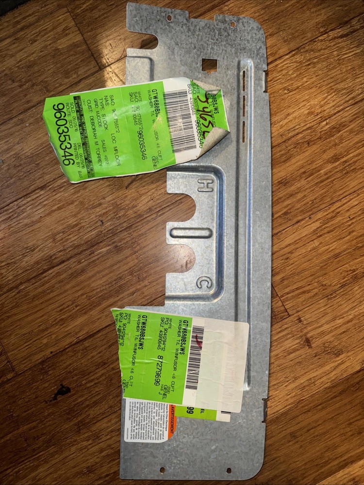 GE Washer: Control Panel Rear Cover (GTW685BP)
