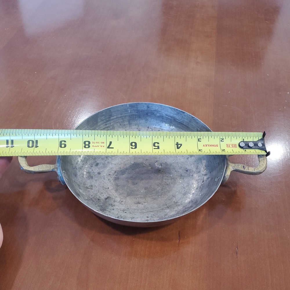 Ali's Copper Shop Turkey Heavy Hammered Copper Small Pan