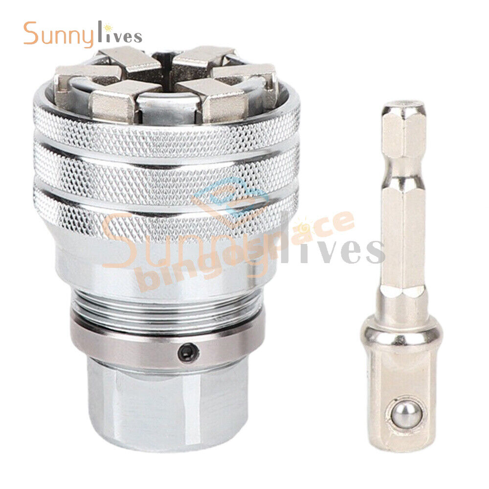 Adjustable Universal Wrench Socket Chrome Vanadium Steel Socket Tool For 10-19mm