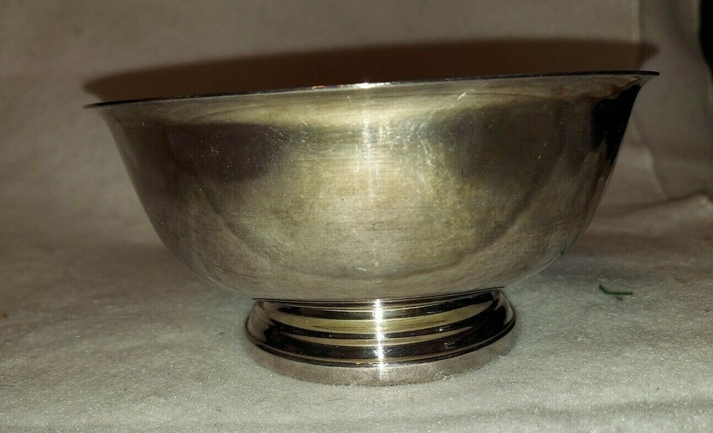 Gorham Paul Revere Bowl 6.5" Diameter electro plated