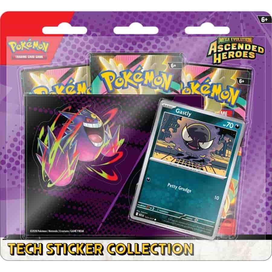 Pokemon TCG Ascended Heroes Tech Sticker Collection  Sealed