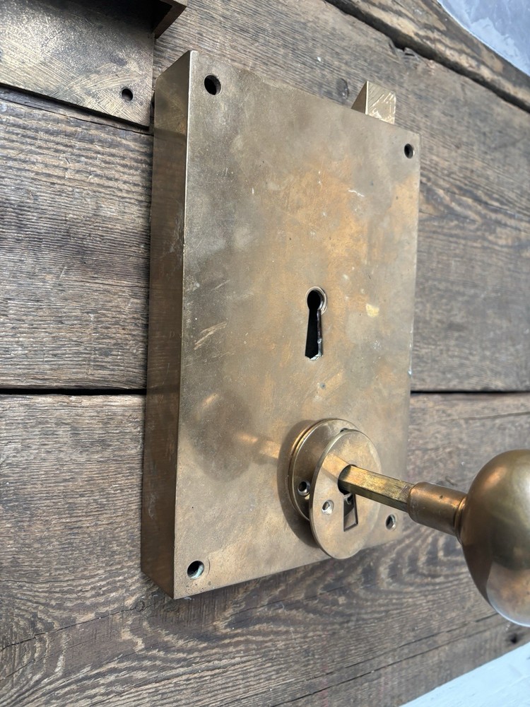 Huge Brass Rim Lock