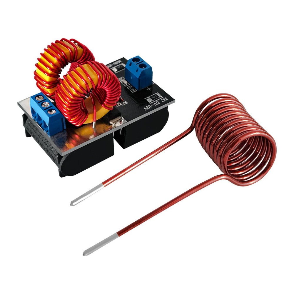 120W Mini ZVS Heating Machine DC 5-12.0V Input Voltage Induction Heater Module
