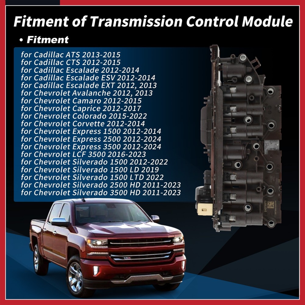 No.24257213 6L80 6L90 TCU TCM Transmission Control Module for GMC
