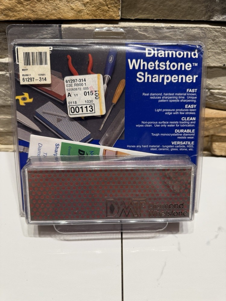 DIAMOND WHETSTONE SHARPENER OPEN BOX