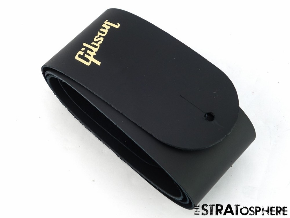 Gibson Black Leather GUITAR STRAP