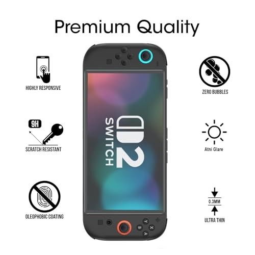 Auto-Alignment OneTouch for Nintendo Switch 2 Finish Screen SWTCH2-7.9" Matte