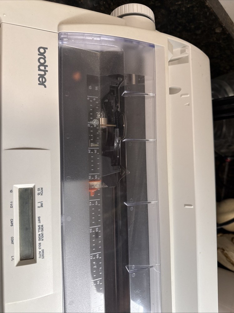 Brother ML-300 Electronic Display Typewriter Tested & Working Good Condition