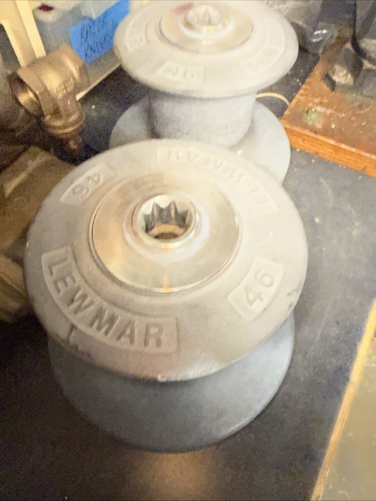 Lewmar 46 ALUMINUM - working take off used