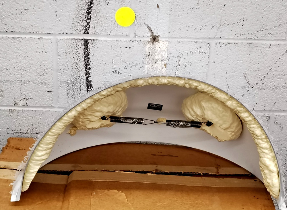 U-LINE 26" HALF-DOME SAFETY MIRROR H-2017