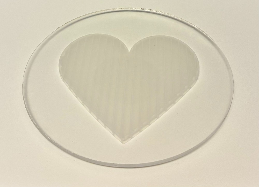 (4-Pack)-Acrylic Circle Disc-0.090" (3/32") thick-Clear-8" Diameter