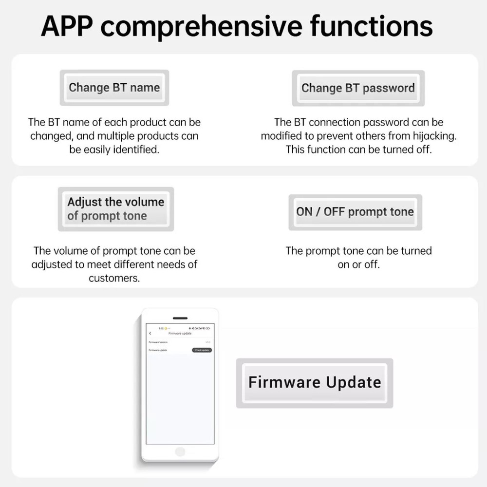 ZK-1001U Audio Power Amplifier Board Support Powerful Pair of Boxes Function