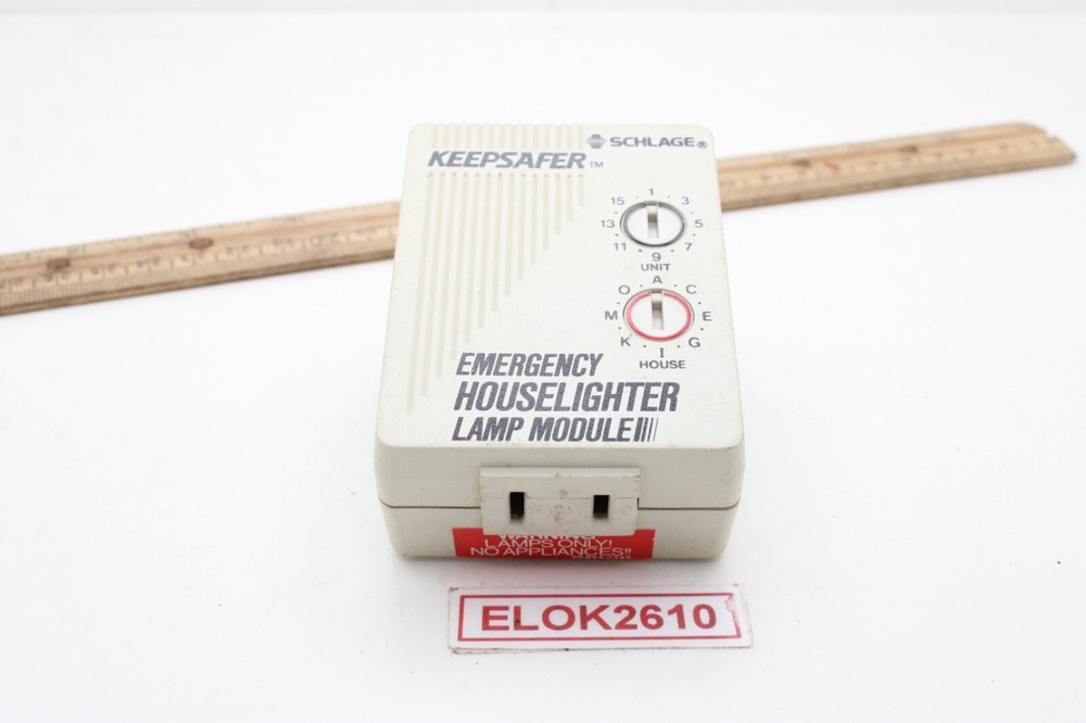 Schlage 71-122 HouseLighter Lamp Module Tested