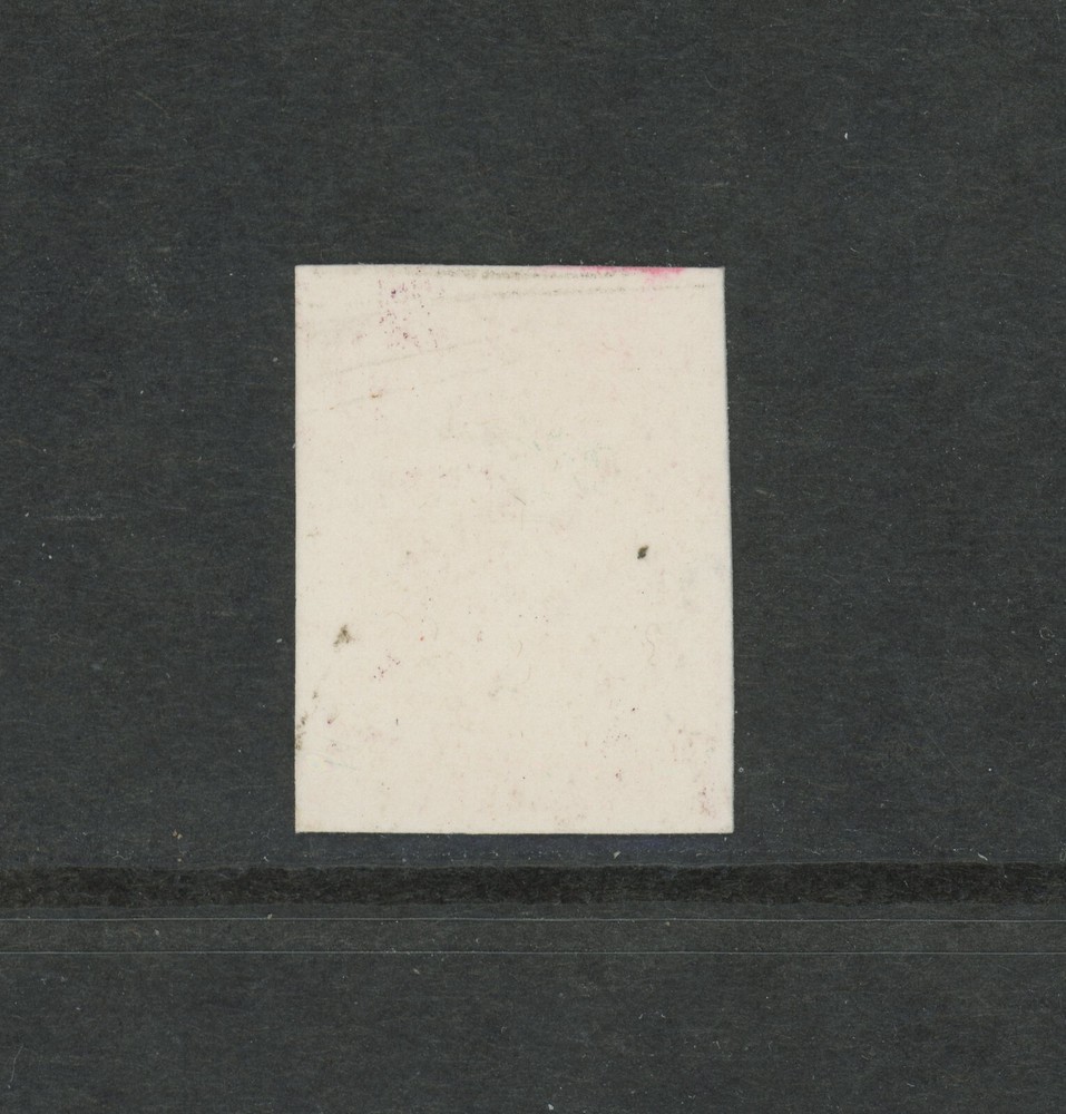 Canada BOB PROOF VF Second Bill Revenue Trade Sample Sheet Stamp on thin paper