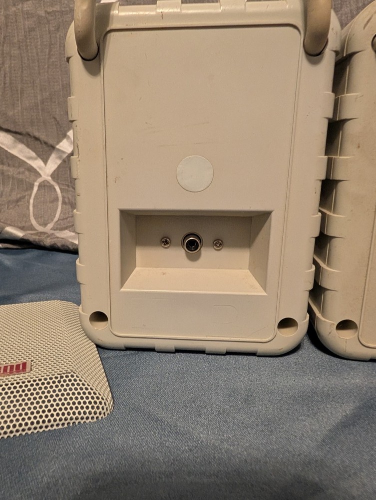 Vintage 90s Legend" brand portable computer speaker UNTESTED