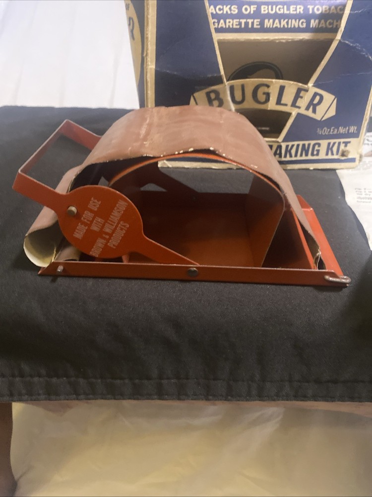 Vintage Bugler Thrift Kit Cigarette Rolling Machine in Original Box