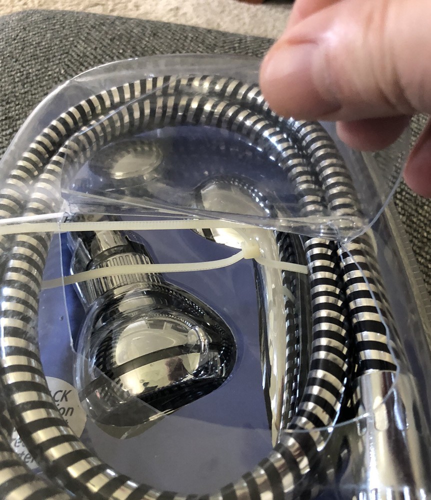 KingCraft 5 Function Dual Showerhead Kit Jet Spray Massage Combination Open Box