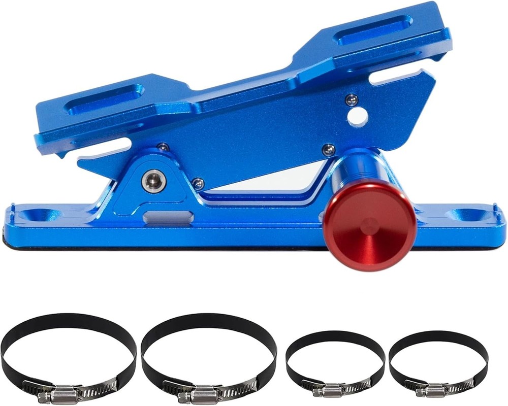 Quick Release Car Fire Extinguisher Mount – Blue Adjustable Aluminum Roll Bar...