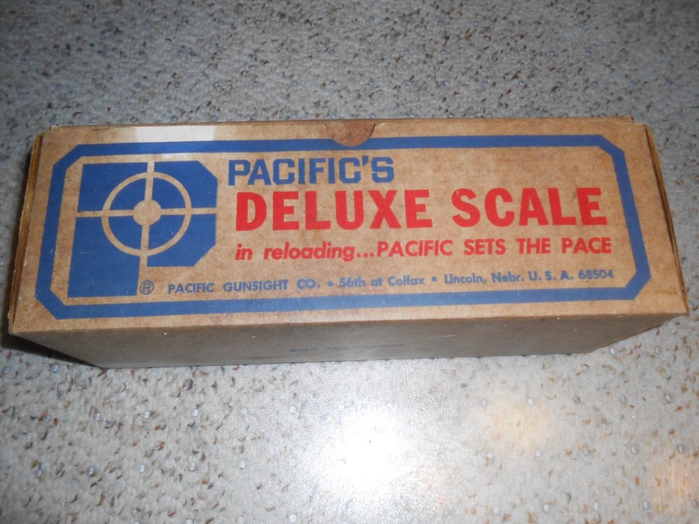 VINTAGE PACIFIC RELOADING POWDER MEASURE Scale
