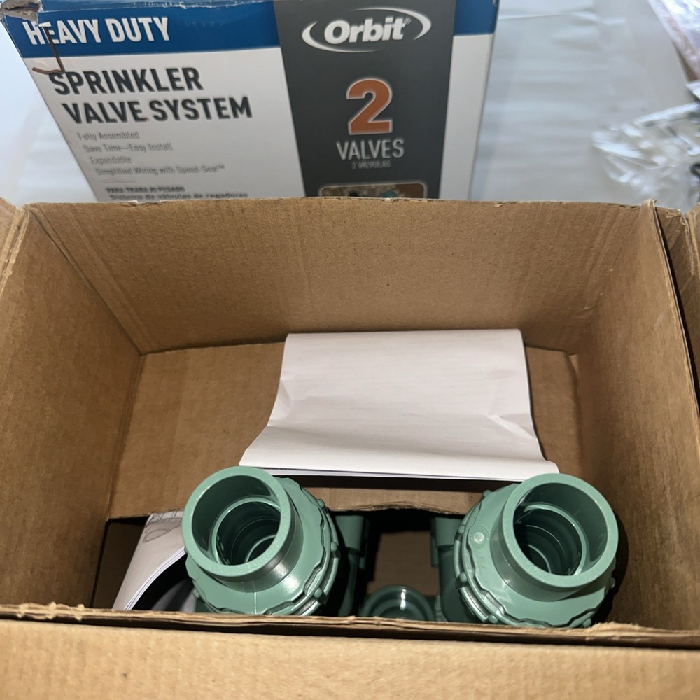 Pack Orbit #57250 Valve System Heavy Duty 2 Valves Inline Manifold Assembly S2