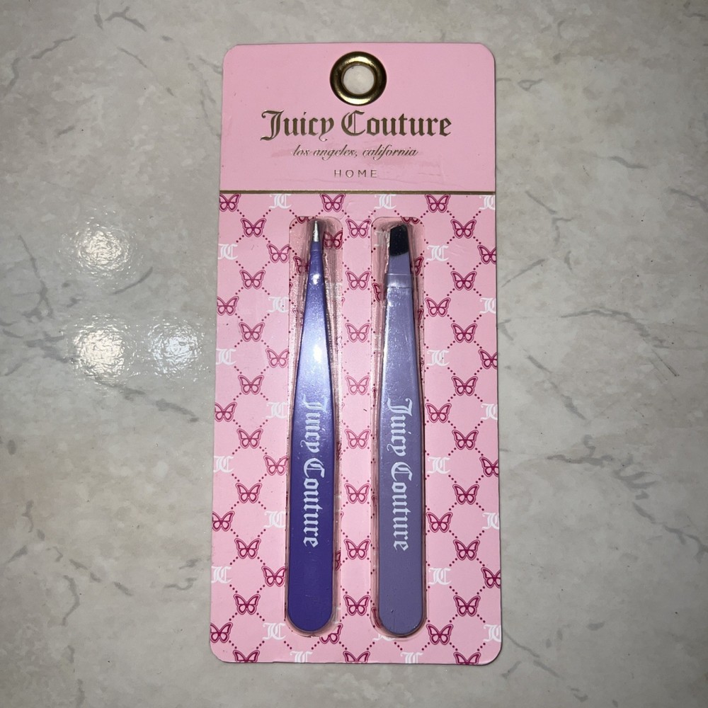 Juicy Couture 2pcs Precision Tweezer Set