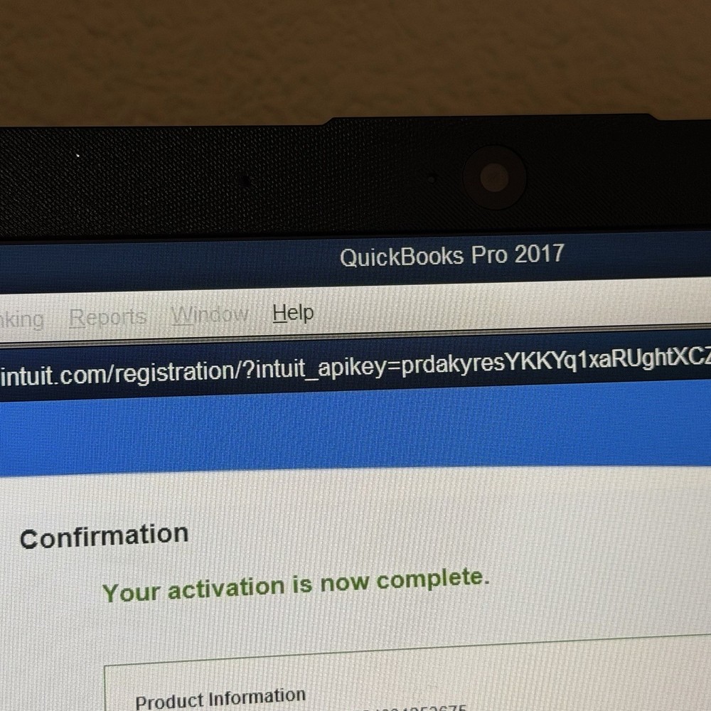 Quickbooks Desktop Pro 2017 Windows Accounting Retail -NO SUBSCRIPT10N- TESTED