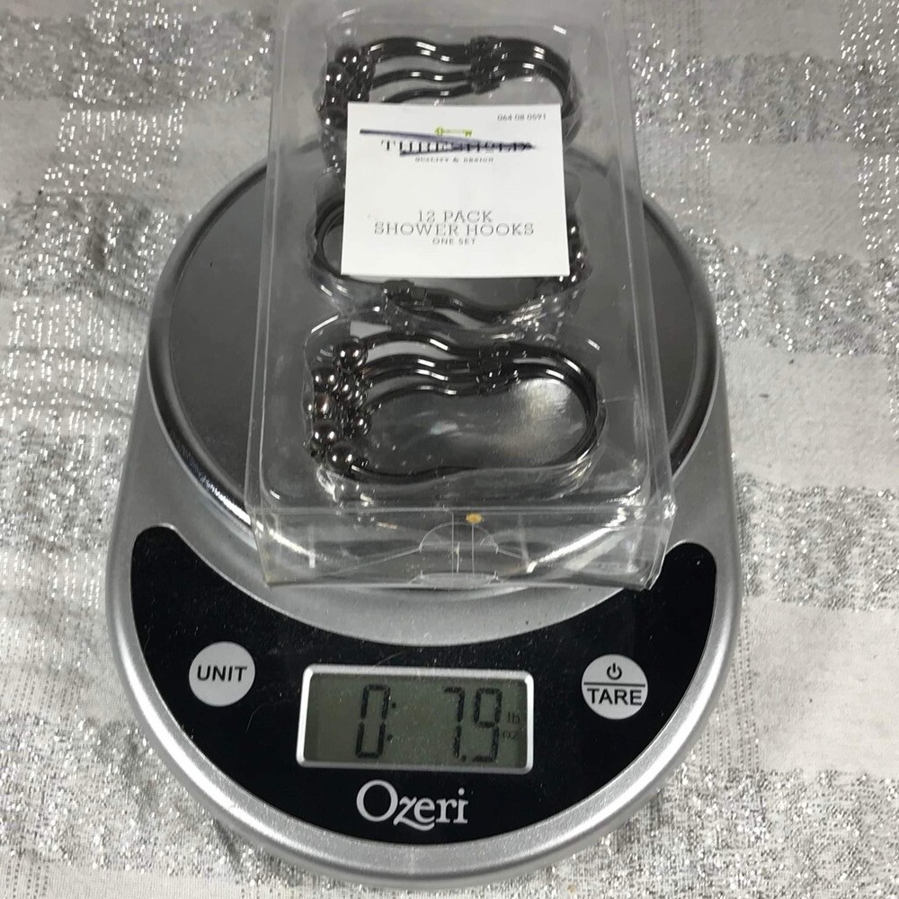 12 packs shower hooks | one set