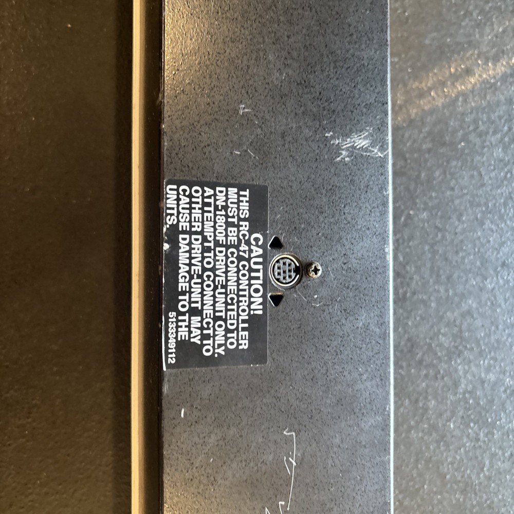 Denon DN1800F Controller WHITE Parts Untested