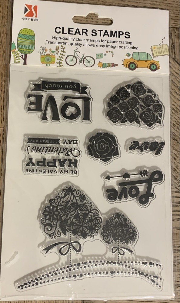 Clear Stamps Crafting Journaling Scrapbooking Love