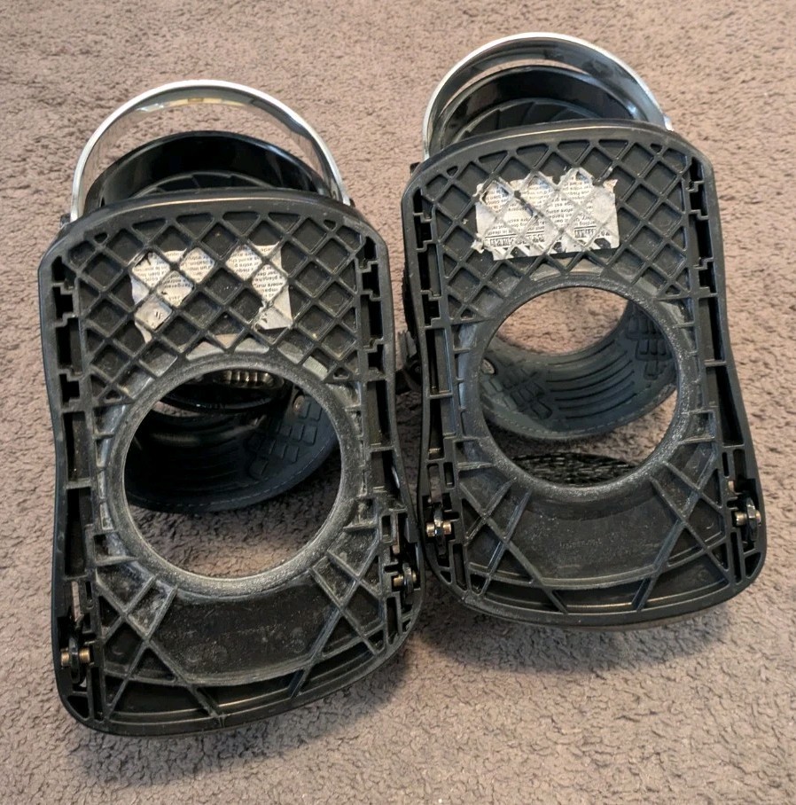 Morrow MRW Powershift Black Snowboard Bindings Men's Large