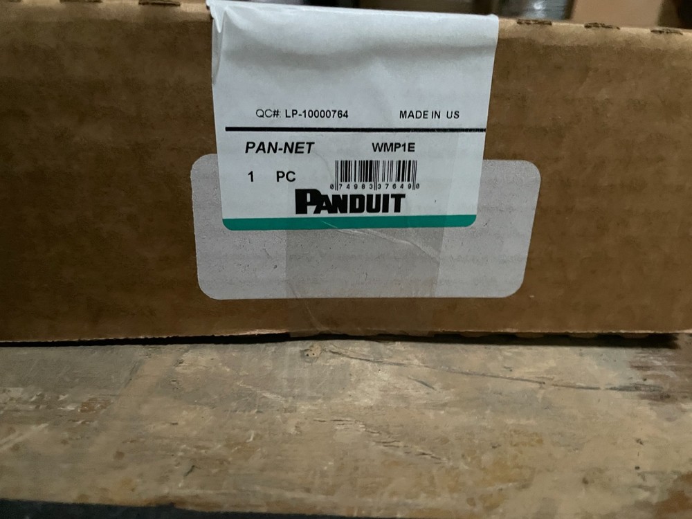 Panduit WMP1E PatchLink™ Horizontal Cable Manager – 2RU, Black