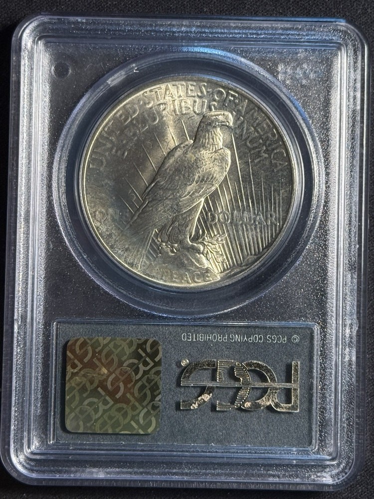 1925 Peace Silver Dollar PCGS MS-65