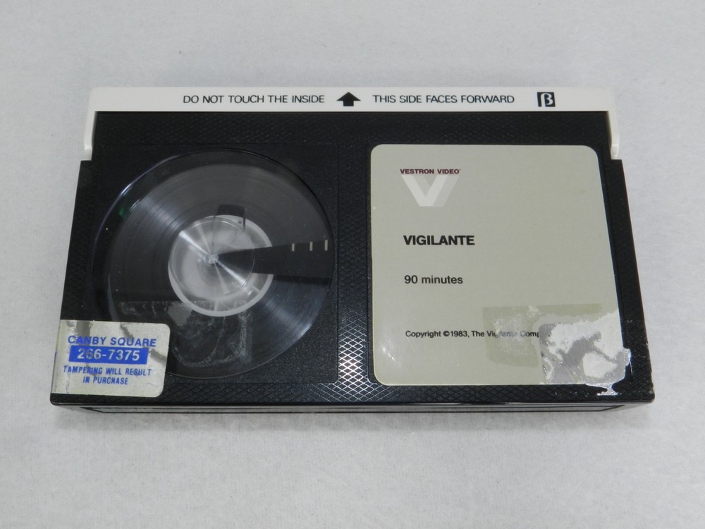 Vigilante (Beta, 1983) Vestron Video